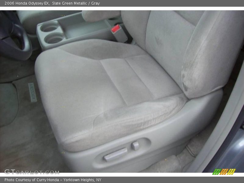 Slate Green Metallic / Gray 2006 Honda Odyssey EX