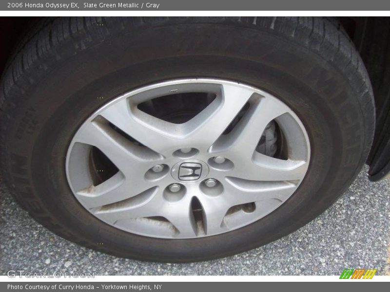 Slate Green Metallic / Gray 2006 Honda Odyssey EX