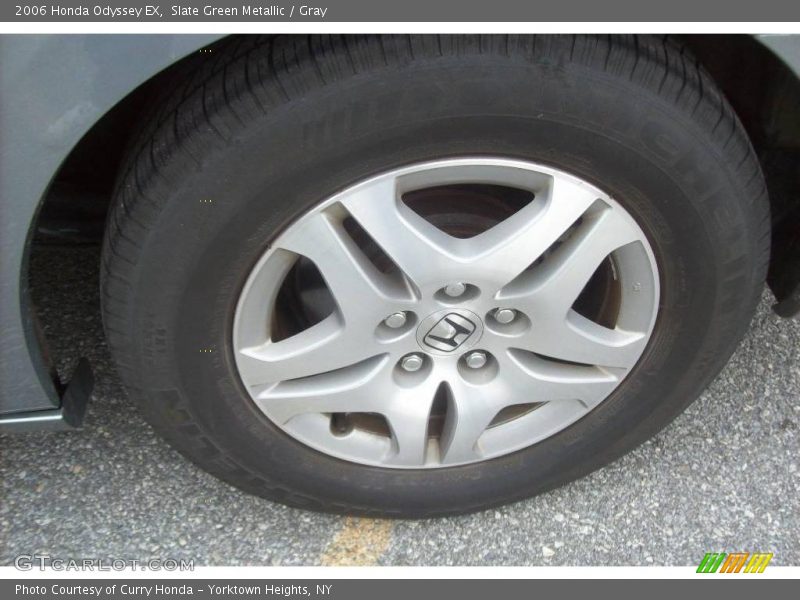 Slate Green Metallic / Gray 2006 Honda Odyssey EX
