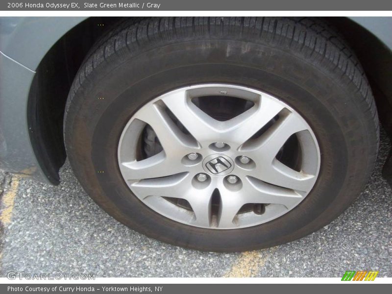 Slate Green Metallic / Gray 2006 Honda Odyssey EX