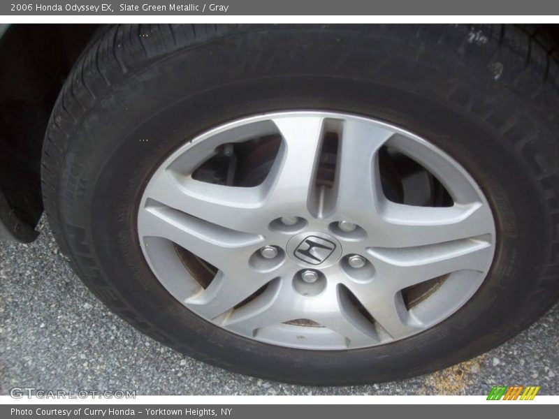 Slate Green Metallic / Gray 2006 Honda Odyssey EX