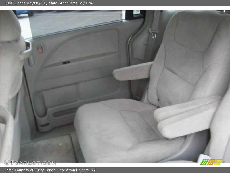Slate Green Metallic / Gray 2006 Honda Odyssey EX