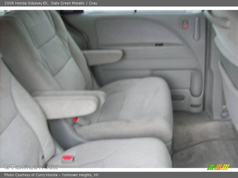 Slate Green Metallic / Gray 2006 Honda Odyssey EX