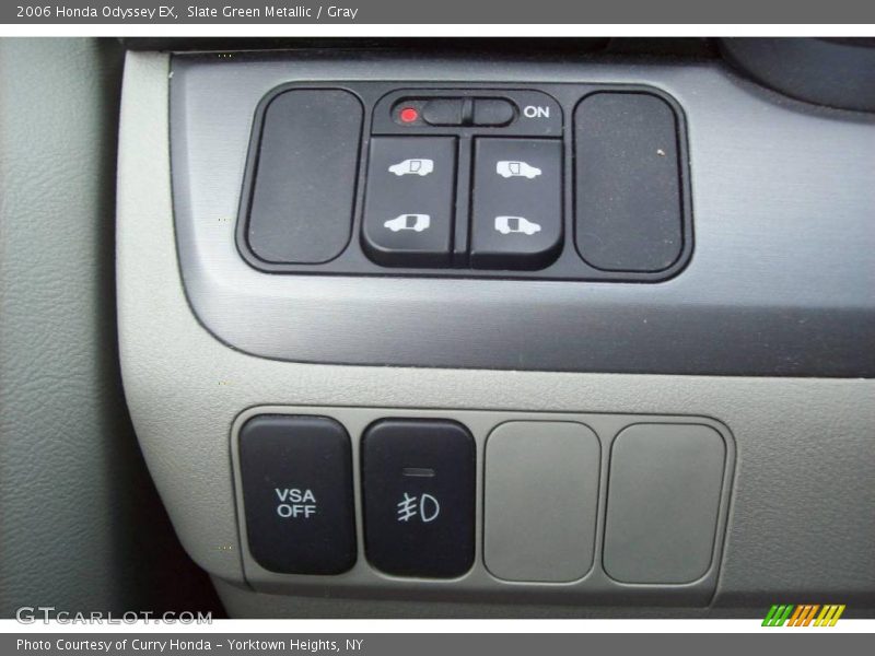 Slate Green Metallic / Gray 2006 Honda Odyssey EX