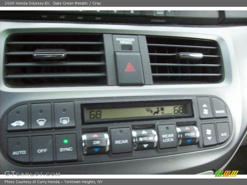 Slate Green Metallic / Gray 2006 Honda Odyssey EX