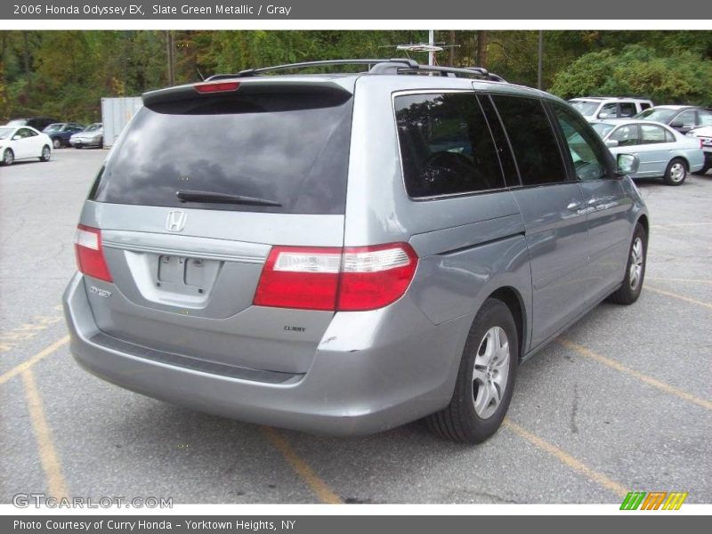 Slate Green Metallic / Gray 2006 Honda Odyssey EX