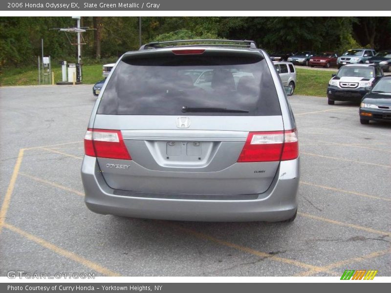 Slate Green Metallic / Gray 2006 Honda Odyssey EX