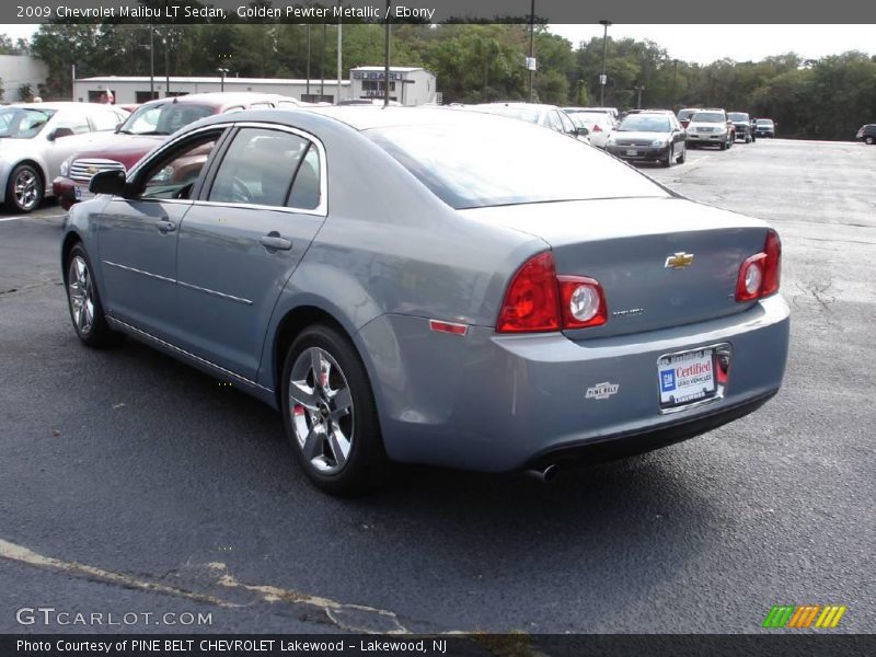 Golden Pewter Metallic / Ebony 2009 Chevrolet Malibu LT Sedan