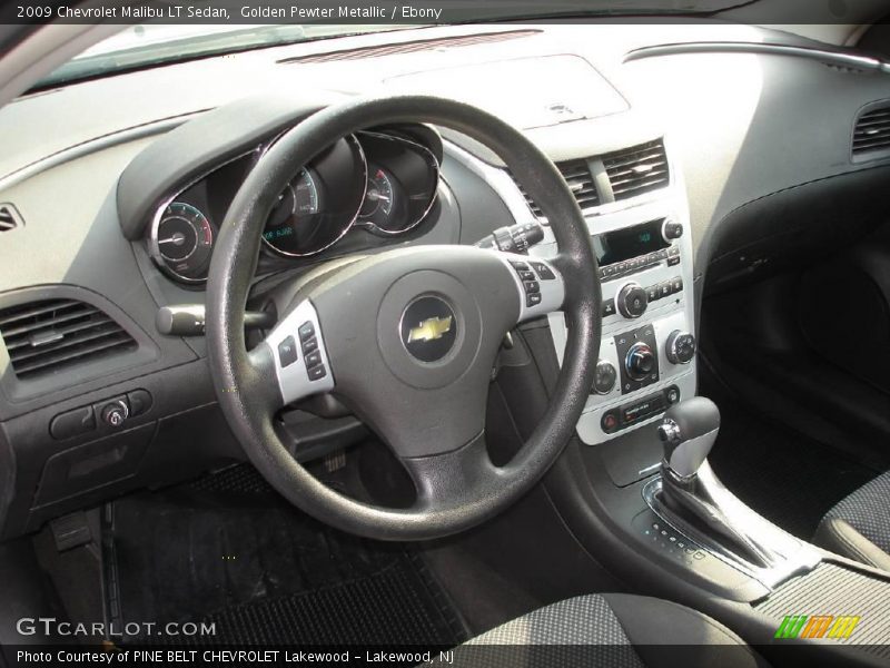 Golden Pewter Metallic / Ebony 2009 Chevrolet Malibu LT Sedan