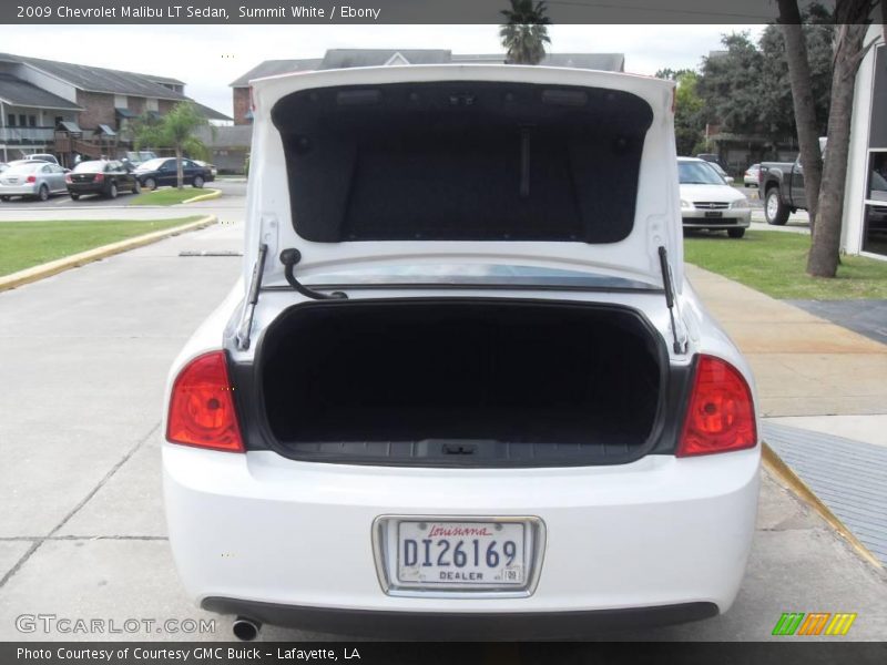 Summit White / Ebony 2009 Chevrolet Malibu LT Sedan