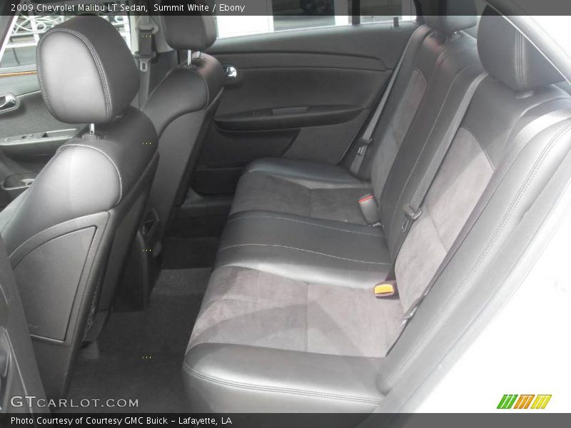 Summit White / Ebony 2009 Chevrolet Malibu LT Sedan