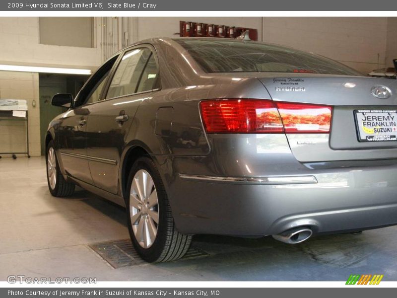 Slate Blue / Gray 2009 Hyundai Sonata Limited V6
