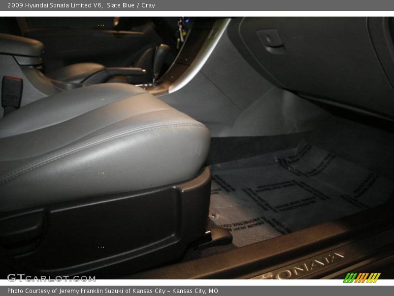 Slate Blue / Gray 2009 Hyundai Sonata Limited V6