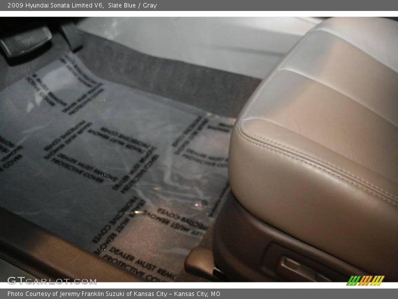 Slate Blue / Gray 2009 Hyundai Sonata Limited V6
