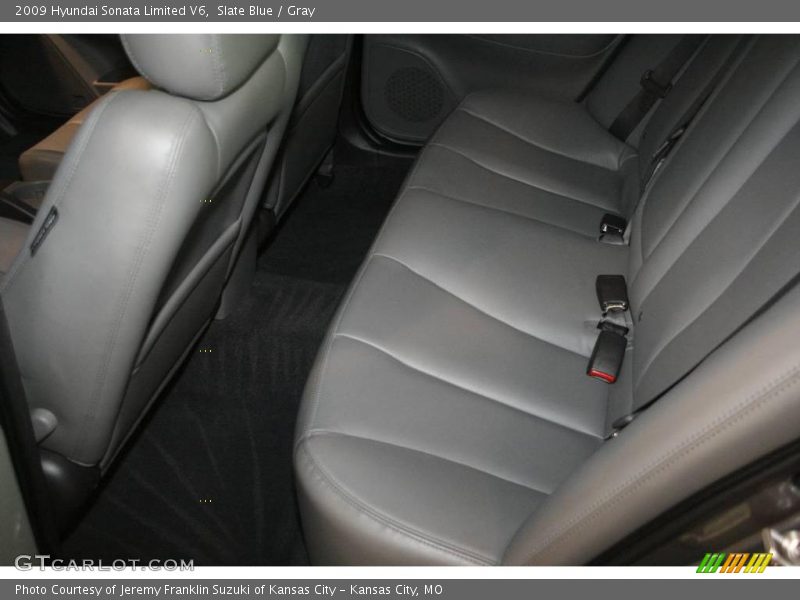 Slate Blue / Gray 2009 Hyundai Sonata Limited V6