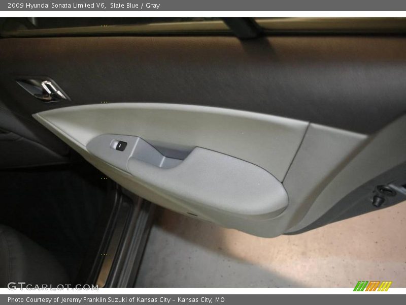 Slate Blue / Gray 2009 Hyundai Sonata Limited V6