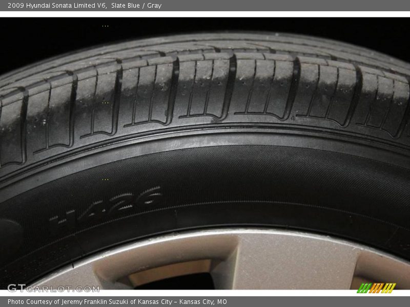 Slate Blue / Gray 2009 Hyundai Sonata Limited V6