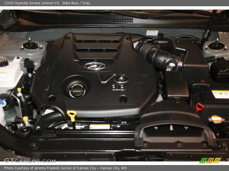 Slate Blue / Gray 2009 Hyundai Sonata Limited V6