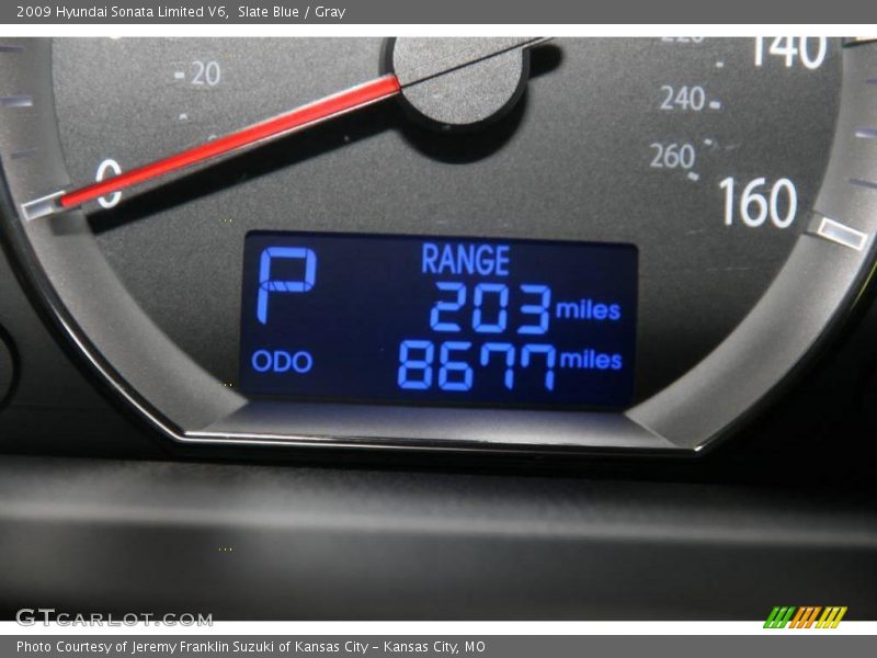 Slate Blue / Gray 2009 Hyundai Sonata Limited V6