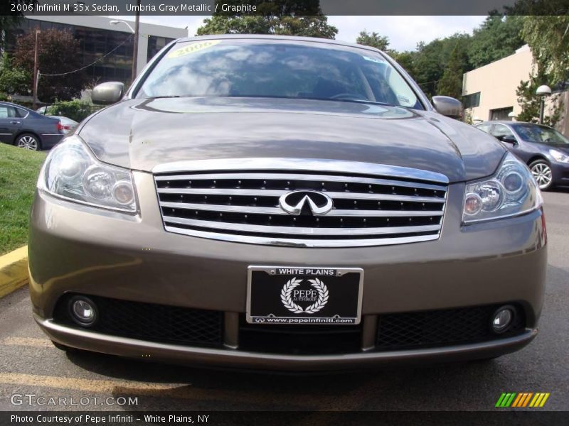 Umbria Gray Metallic / Graphite 2006 Infiniti M 35x Sedan