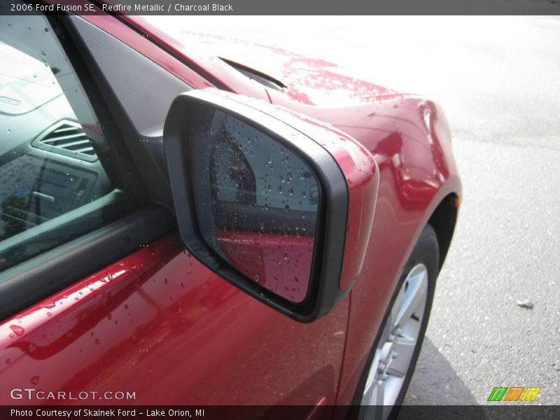 Redfire Metallic / Charcoal Black 2006 Ford Fusion SE