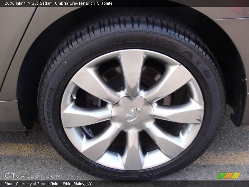 Umbria Gray Metallic / Graphite 2006 Infiniti M 35x Sedan