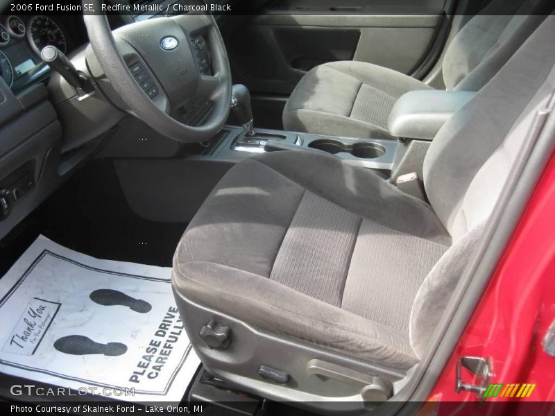 Redfire Metallic / Charcoal Black 2006 Ford Fusion SE