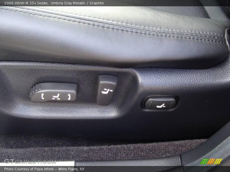 Umbria Gray Metallic / Graphite 2006 Infiniti M 35x Sedan