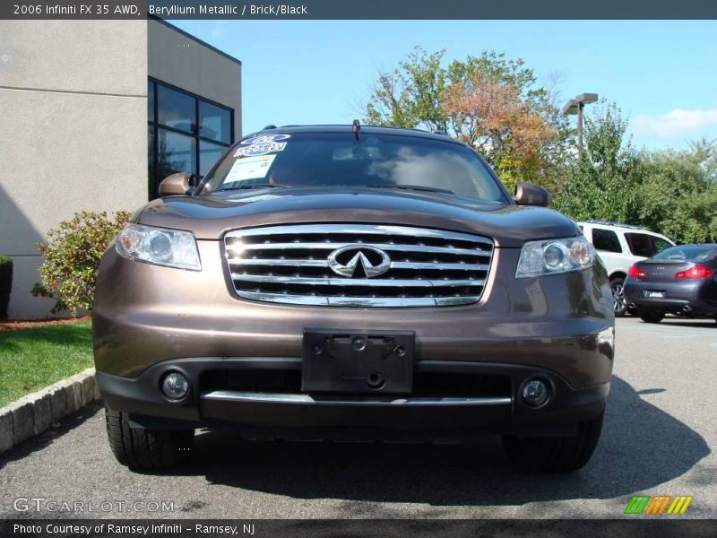 Beryllium Metallic / Brick/Black 2006 Infiniti FX 35 AWD