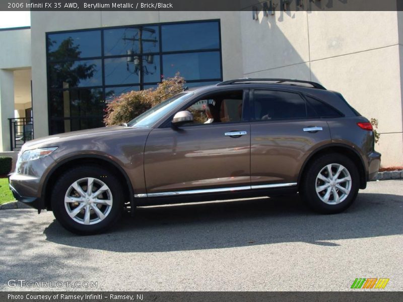 Beryllium Metallic / Brick/Black 2006 Infiniti FX 35 AWD