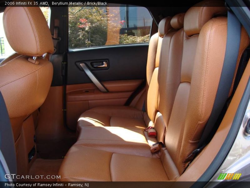 Beryllium Metallic / Brick/Black 2006 Infiniti FX 35 AWD