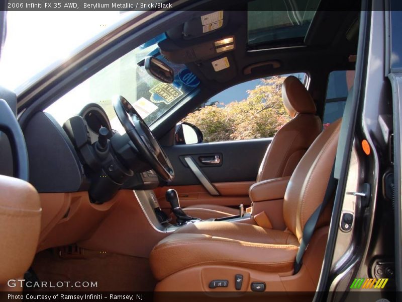 Beryllium Metallic / Brick/Black 2006 Infiniti FX 35 AWD