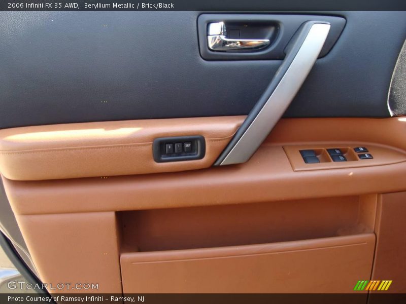 Beryllium Metallic / Brick/Black 2006 Infiniti FX 35 AWD