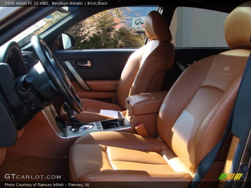 Beryllium Metallic / Brick/Black 2006 Infiniti FX 35 AWD