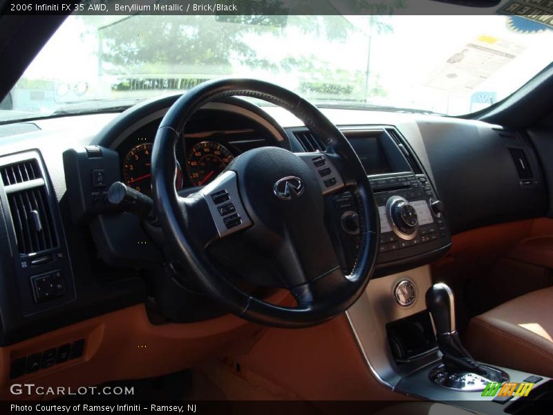 Beryllium Metallic / Brick/Black 2006 Infiniti FX 35 AWD