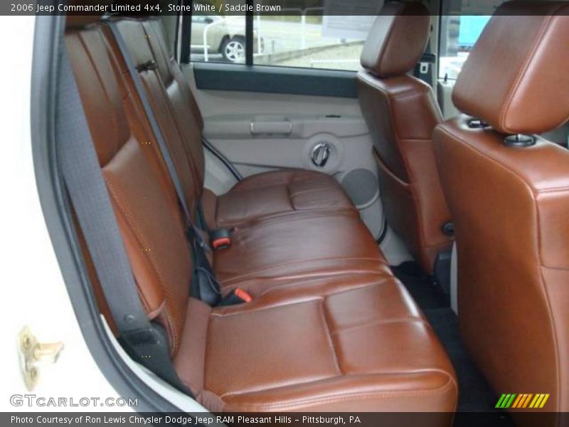 Stone White / Saddle Brown 2006 Jeep Commander Limited 4x4