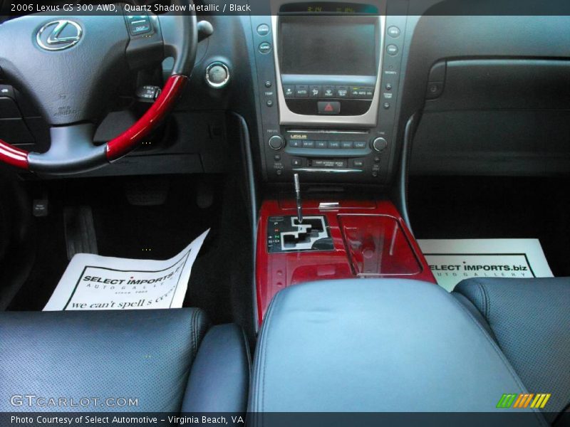 Quartz Shadow Metallic / Black 2006 Lexus GS 300 AWD