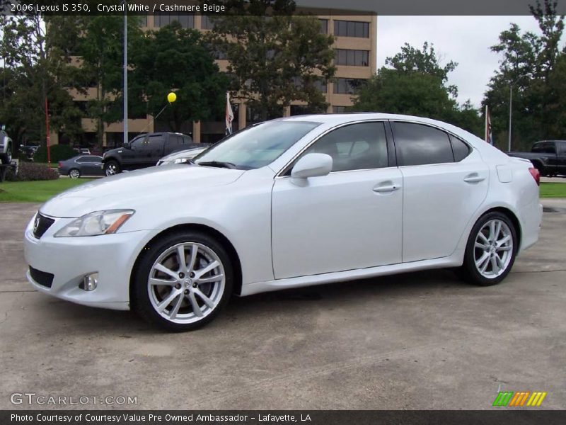 Crystal White / Cashmere Beige 2006 Lexus IS 350