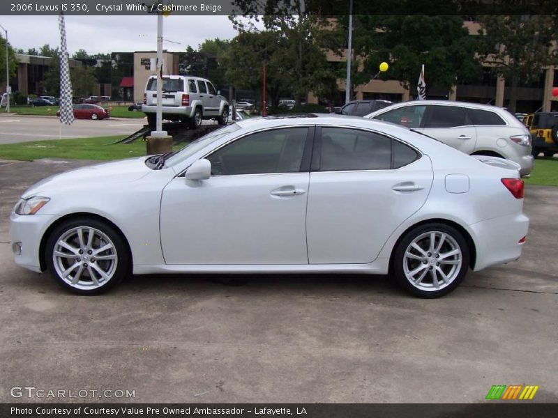 Crystal White / Cashmere Beige 2006 Lexus IS 350