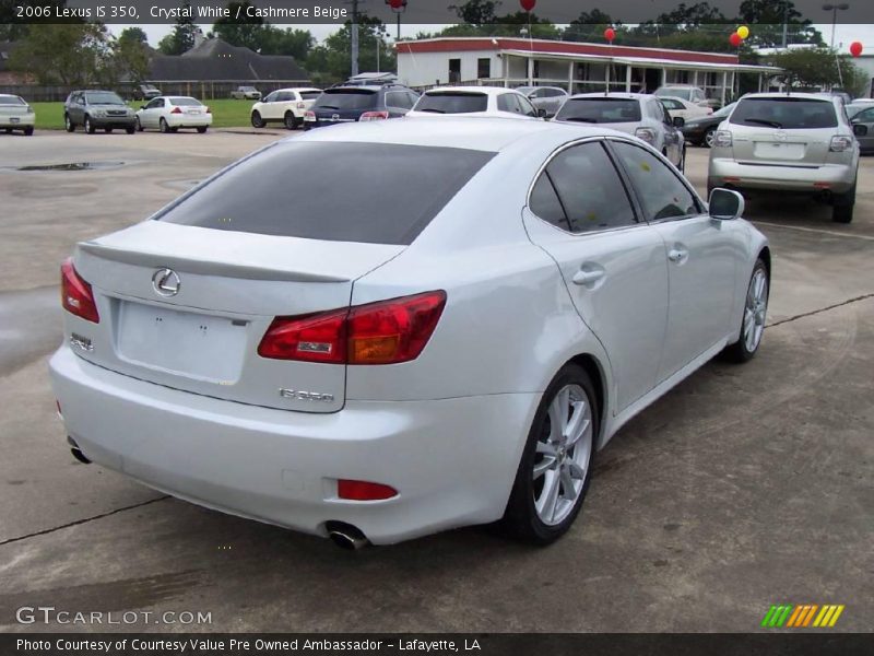 Crystal White / Cashmere Beige 2006 Lexus IS 350