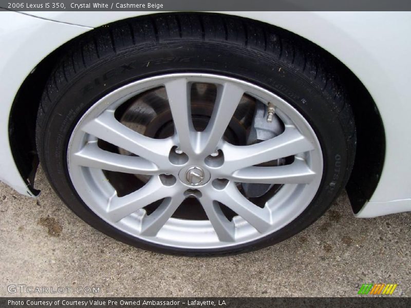 Crystal White / Cashmere Beige 2006 Lexus IS 350