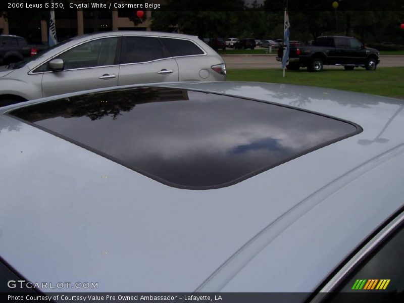 Crystal White / Cashmere Beige 2006 Lexus IS 350