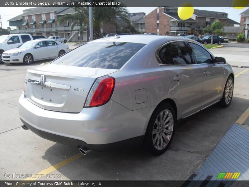 Brilliant Silver Metallic / Charcoal Black 2009 Lincoln MKS Sedan