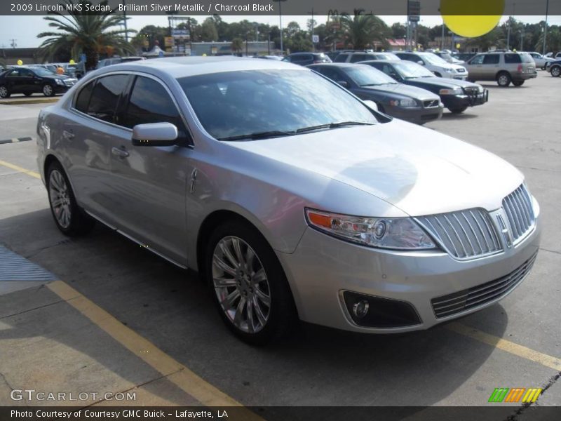 Brilliant Silver Metallic / Charcoal Black 2009 Lincoln MKS Sedan