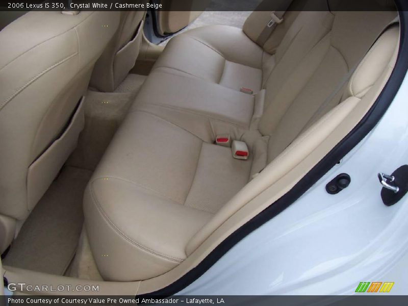 Crystal White / Cashmere Beige 2006 Lexus IS 350