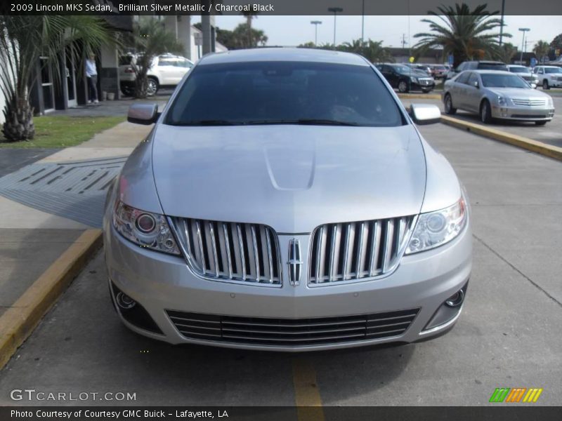 Brilliant Silver Metallic / Charcoal Black 2009 Lincoln MKS Sedan