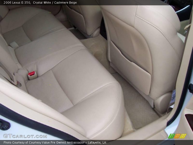Crystal White / Cashmere Beige 2006 Lexus IS 350
