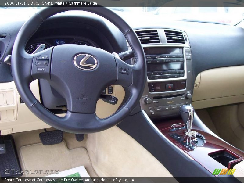 Crystal White / Cashmere Beige 2006 Lexus IS 350