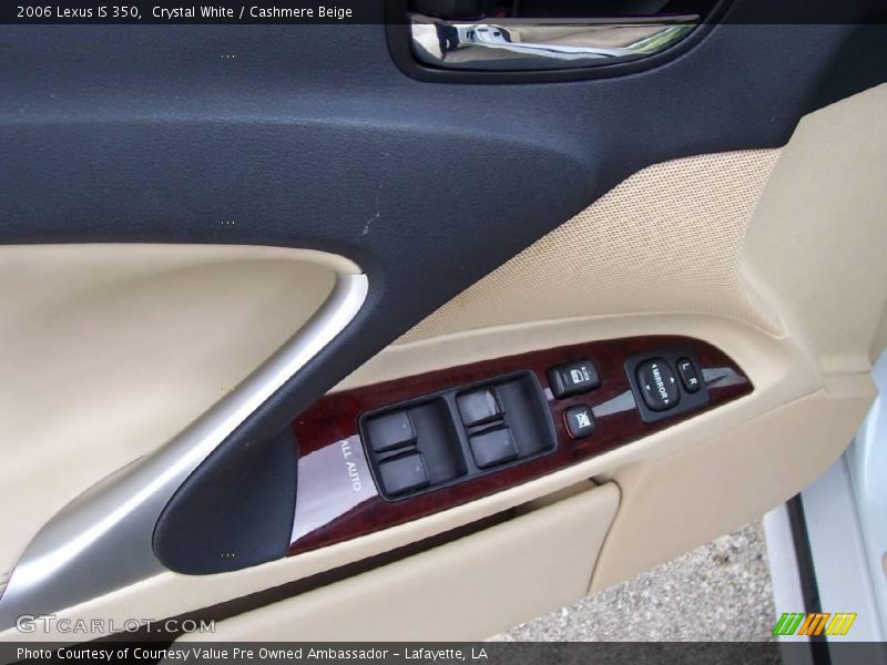 Crystal White / Cashmere Beige 2006 Lexus IS 350
