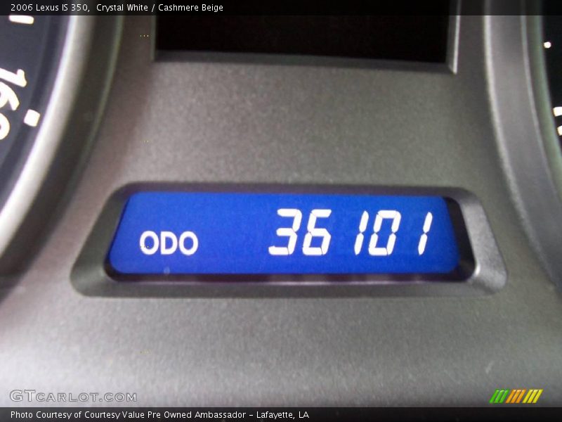 Crystal White / Cashmere Beige 2006 Lexus IS 350